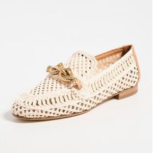 Tory Burch Jessa Raffia Loafers New size 10.5 Natural